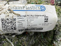 Grainplastics rol drainagebuis ø 60mm (6x) - afbeelding 3 van  5