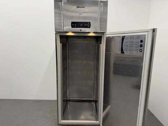 Gram - baker sf 930 cbh 5b - rvs vrieskast - afbeelding 5 van  6