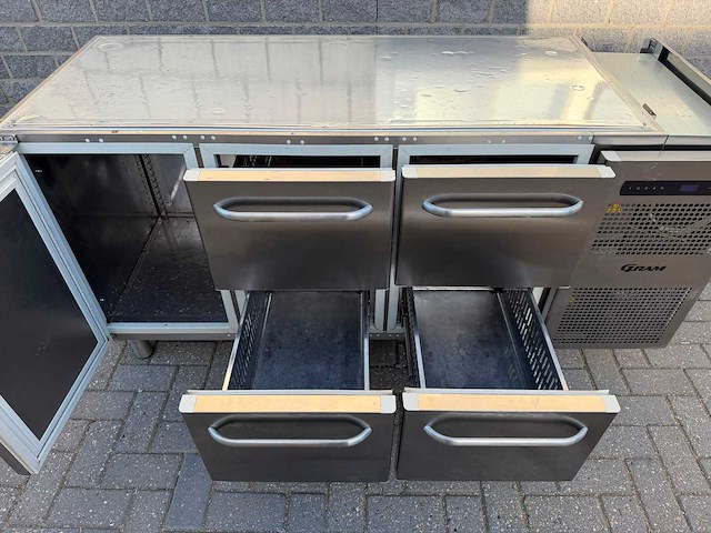 Gram - deur + lades - koelwerkbank - afbeelding 2 van  4