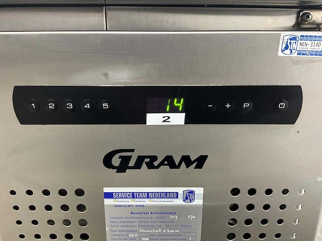 Gram - koelwerkbank - afbeelding 6 van  7