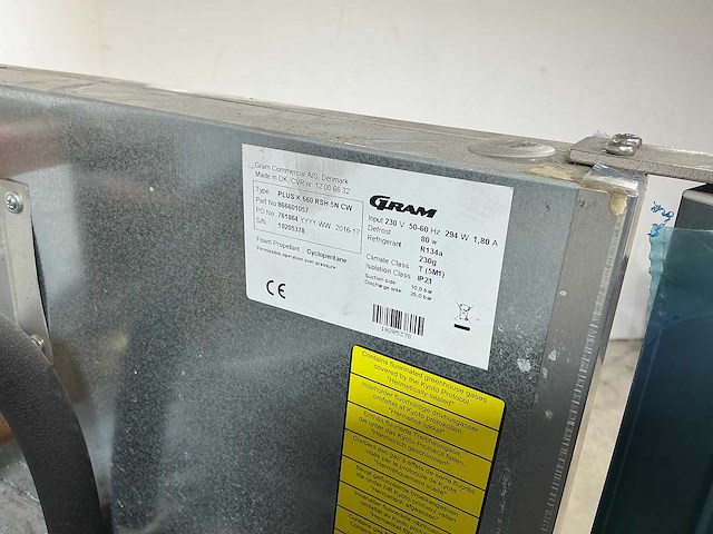 Gram - plus k 660 rsh 5n cw - koelkast - afbeelding 7 van  7