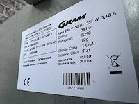 Gram - vrieskast - vriezer - afbeelding 5 van  5