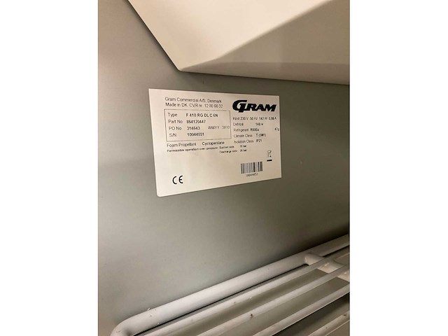 Gram f 410 rg mobiele vrieskast - afbeelding 9 van  9