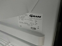 Gram k 210 rg 3w rvs glasdeur koelkast - afbeelding 5 van  5