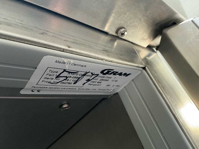 Gram k1270 d rhha professionele koelkast (dubbeldeurs) - afbeelding 8 van  16