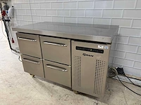 Gram k1407 mobiele rvs koelwerkbank - afbeelding 2 van  4