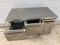 Gram k1407 mobiele rvs koelwerkbank - afbeelding 3 van  4