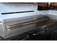 Gram k1807 csg sl dl/dl rvs koelwerkbank met ingebouwde saladière - afbeelding 6 van  8
