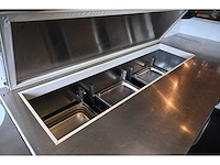Gram k1807 csg sl dl/dl rvs koelwerkbank met ingebouwde saladière - afbeelding 7 van  8