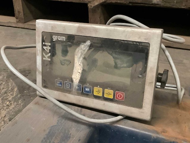 Gram k4i palletweegschaal - afbeelding 4 van  4