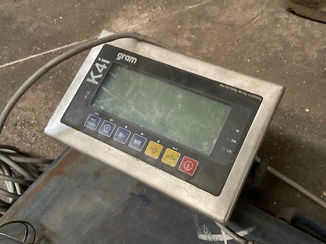 Gram k4i palletweegschaal - afbeelding 4 van  4