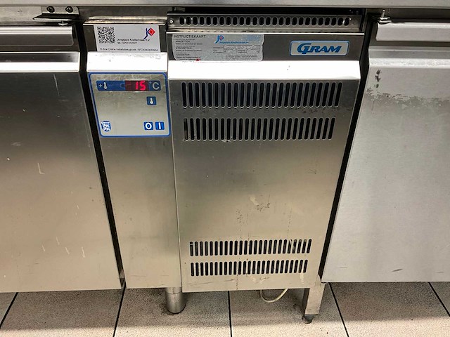 Gram kb 1807 koelwerkbank - afbeelding 4 van  8