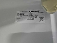 Gram kg 400 le h mobiele glasdeur koelkast - afbeelding 8 van  9
