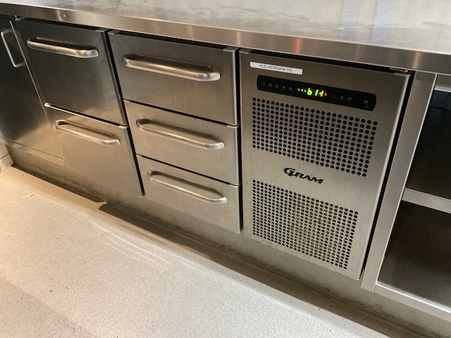 Gram koelwerkbank - afbeelding 1 van  4