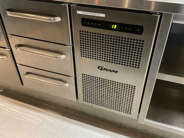 Gram koelwerkbank - afbeelding 3 van  4