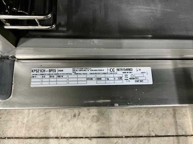 Gram kps21ch blast chiller - afbeelding 5 van  5