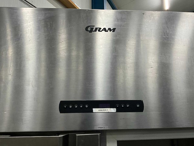 Gram plus f 1270 dubbeldeurs vrieskast - afbeelding 5 van  6