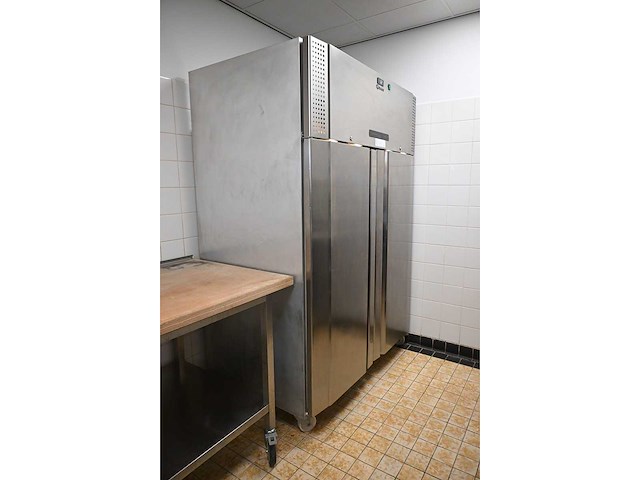 Gram plus k 1270 rsg 8n rvs dubbele koelkast - afbeelding 3 van  7