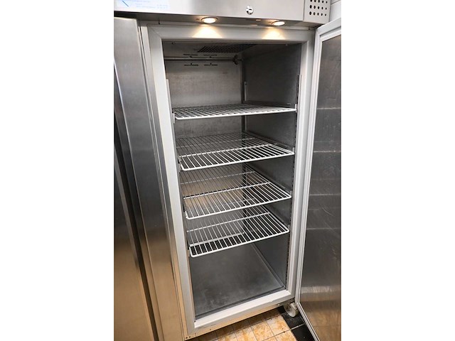 Gram plus k 1270 rsg 8n rvs dubbele koelkast - afbeelding 5 van  7