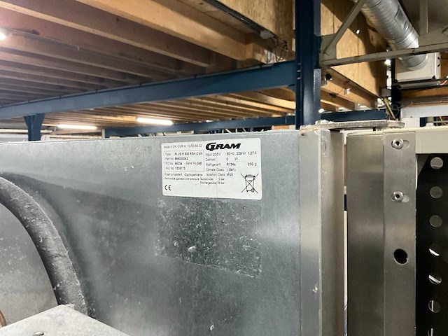 Gram plus k 600 rsh rvs koelkast - afbeelding 8 van  8