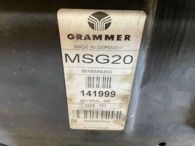 Grammer msg20 stoel - afbeelding 5 van  5