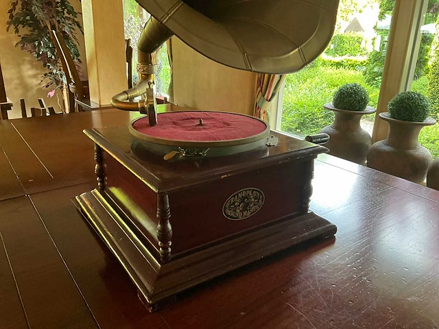 Gramoplone soundmaster gramafoon - afbeelding 4 van  5