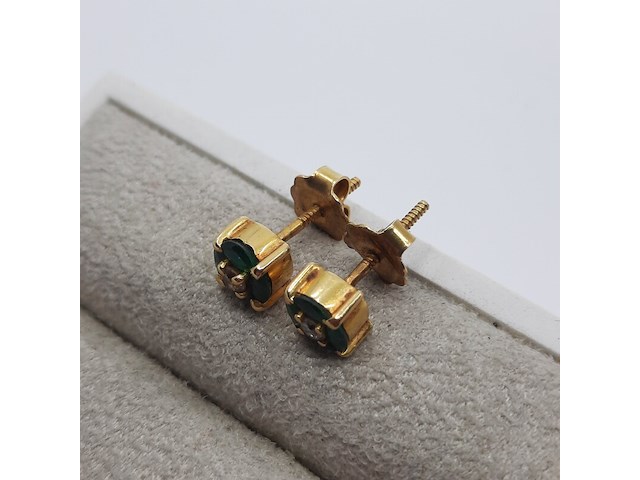 Granaatkralen collier, paar oorstekers en 1x hanger - afbeelding 5 van  19