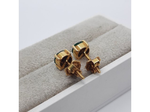 Granaatkralen collier, paar oorstekers en 1x hanger - afbeelding 7 van  19