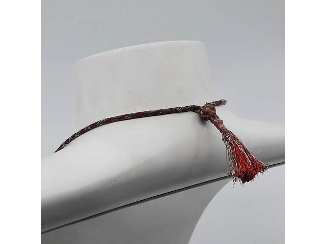 Granaatkralen collier, paar oorstekers en 1x hanger - afbeelding 19 van  19