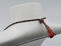 Granaatkralen collier, paar oorstekers en 1x hanger - afbeelding 19 van  19