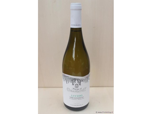 Granatey lucido witte wijn - 75 cl - winkelverkoopprijs € 7.40 - afbeelding 1 van  3