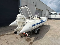 Grand goldenline rib boot met trailer en buitenboordmotor 75pk - afbeelding 22 van  35