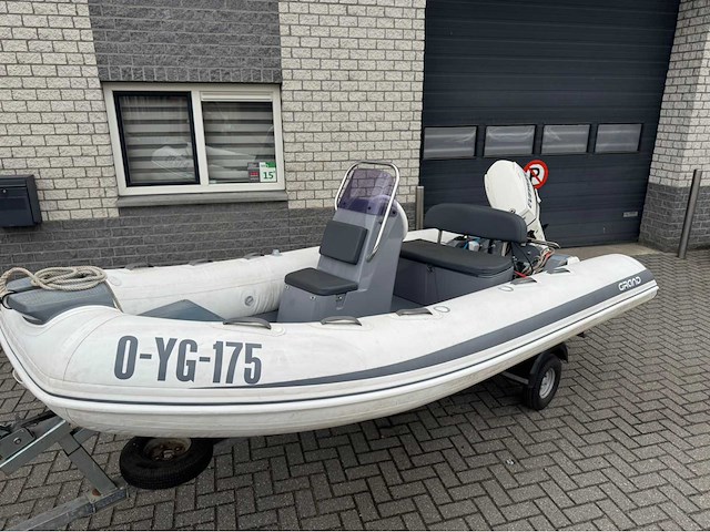 Grand s420n 50pk evinrude rib boot - afbeelding 3 van  17