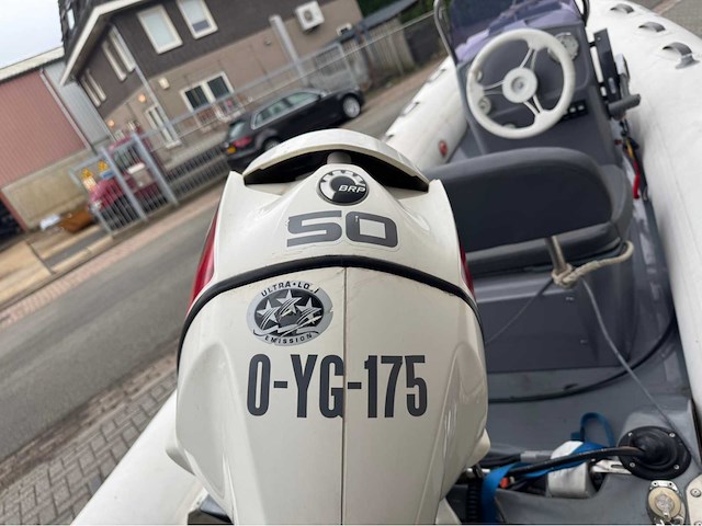 Grand s420n 50pk evinrude rib boot - afbeelding 8 van  17