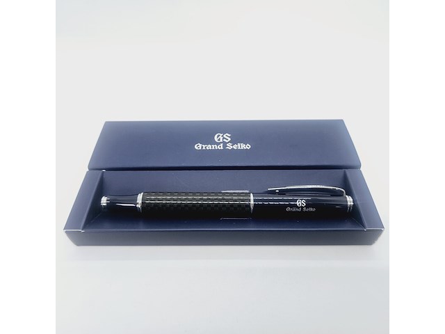 Grand seiko carbon balpen - inclusief grand seiko doos - afbeelding 2 van  9