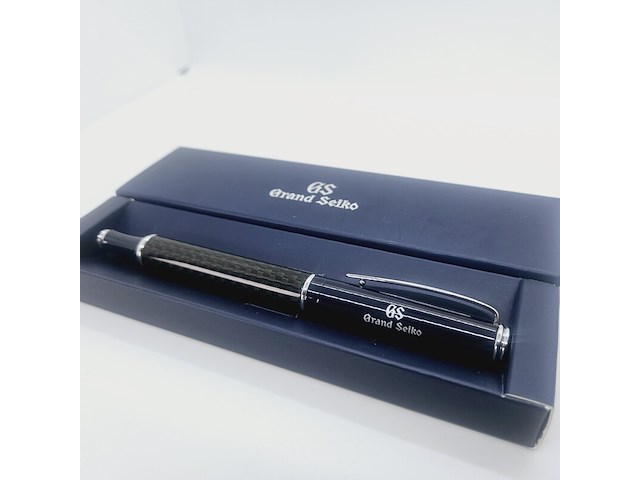 Grand seiko carbon balpen - inclusief grand seiko doos - afbeelding 3 van  9