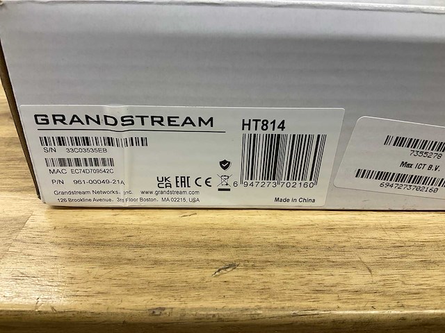 Grandstream ht814 gateway - afbeelding 2 van  2