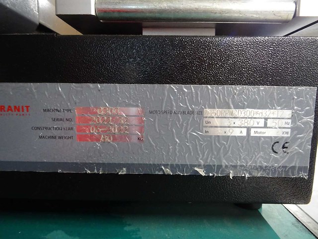 Granit - g300 - 2022 - slangafkortmachine - afbeelding 2 van  4