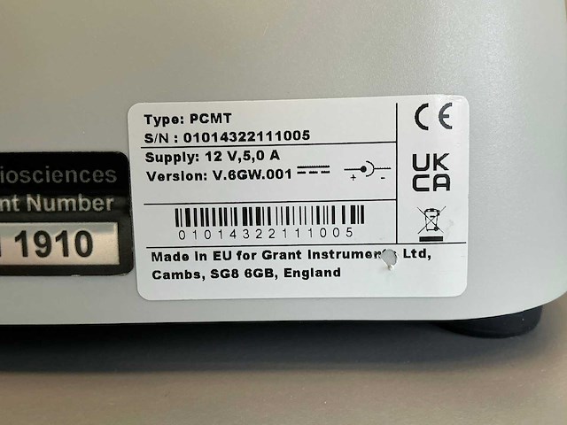 Grant-bio pcmt hc24n thermo shaker - afbeelding 4 van  6