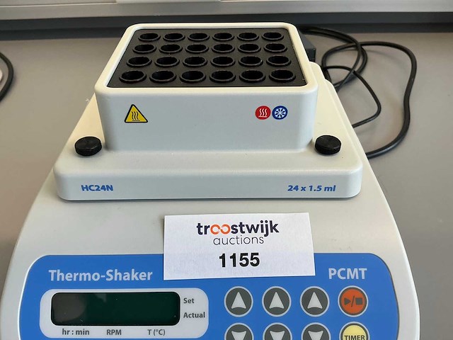 Grant-bio pcmt hc24n thermo shaker - afbeelding 6 van  6
