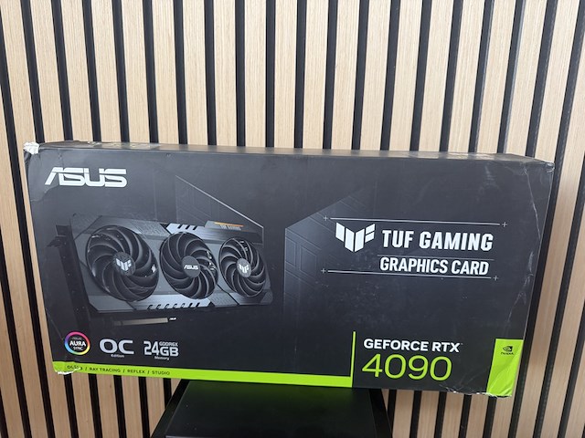 Graphics card , asus, geforce rtx 4090 tuf gaming 1 - afbeelding 1 van  9