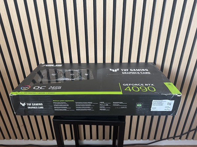 Graphics card , asus, geforce rtx 4090 tuf gaming 1 - afbeelding 2 van  9