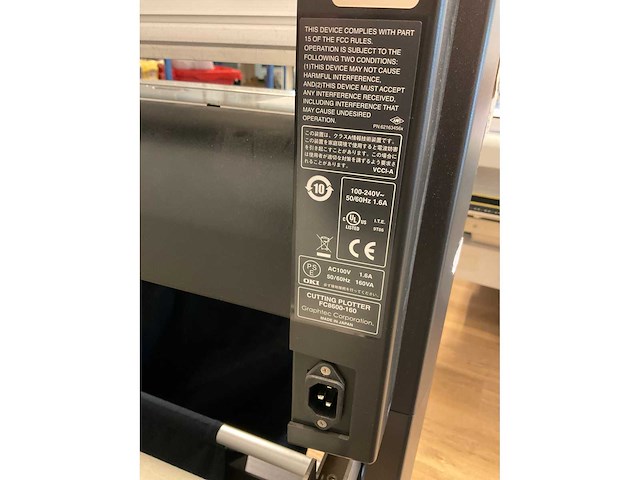 Graphtec fc8600-160 snij plotter - afbeelding 8 van  8