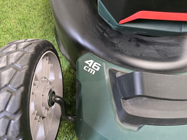 Grasmaaier 36v metabo, rm 36-18 ltx bl46, groen - afbeelding 6 van  8