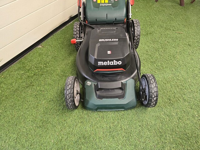 Grasmaaier 36v metabo, rm 36-18 ltx bl46, groen - afbeelding 7 van  8