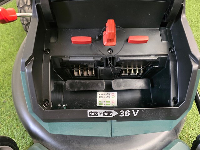 Grasmaaier 36v metabo, rm 36-18 ltx bl46, groen - afbeelding 8 van  8