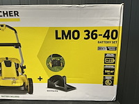 Grasmaaier kärcher, lmo36-40 battery set, geel/zwart - afbeelding 2 van  6