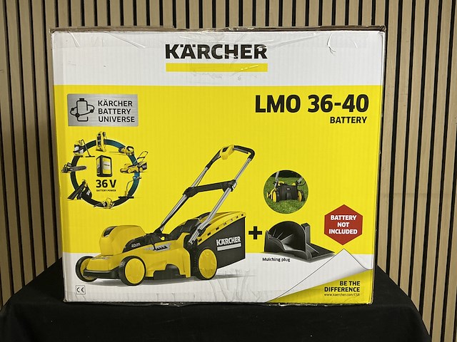 Grasmaaier kärcher, lom 36-40, geel/zwart - afbeelding 5 van  5