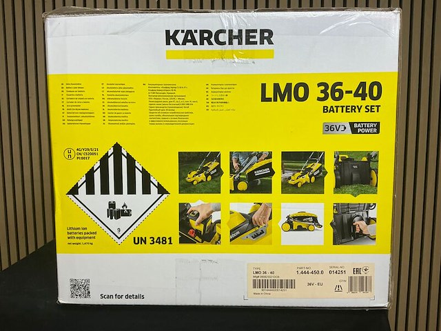 Grasmaaimachine kärcher, lmo36-40 - afbeelding 3 van  6