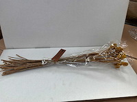 Graspedia bos decoratie boeket - afbeelding 3 van  5